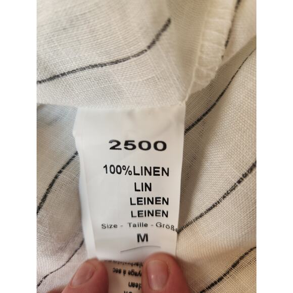 Piazza Del Tempio 100% linen NWT jumpsuit size medium made in Italy - Picture 7 of 7